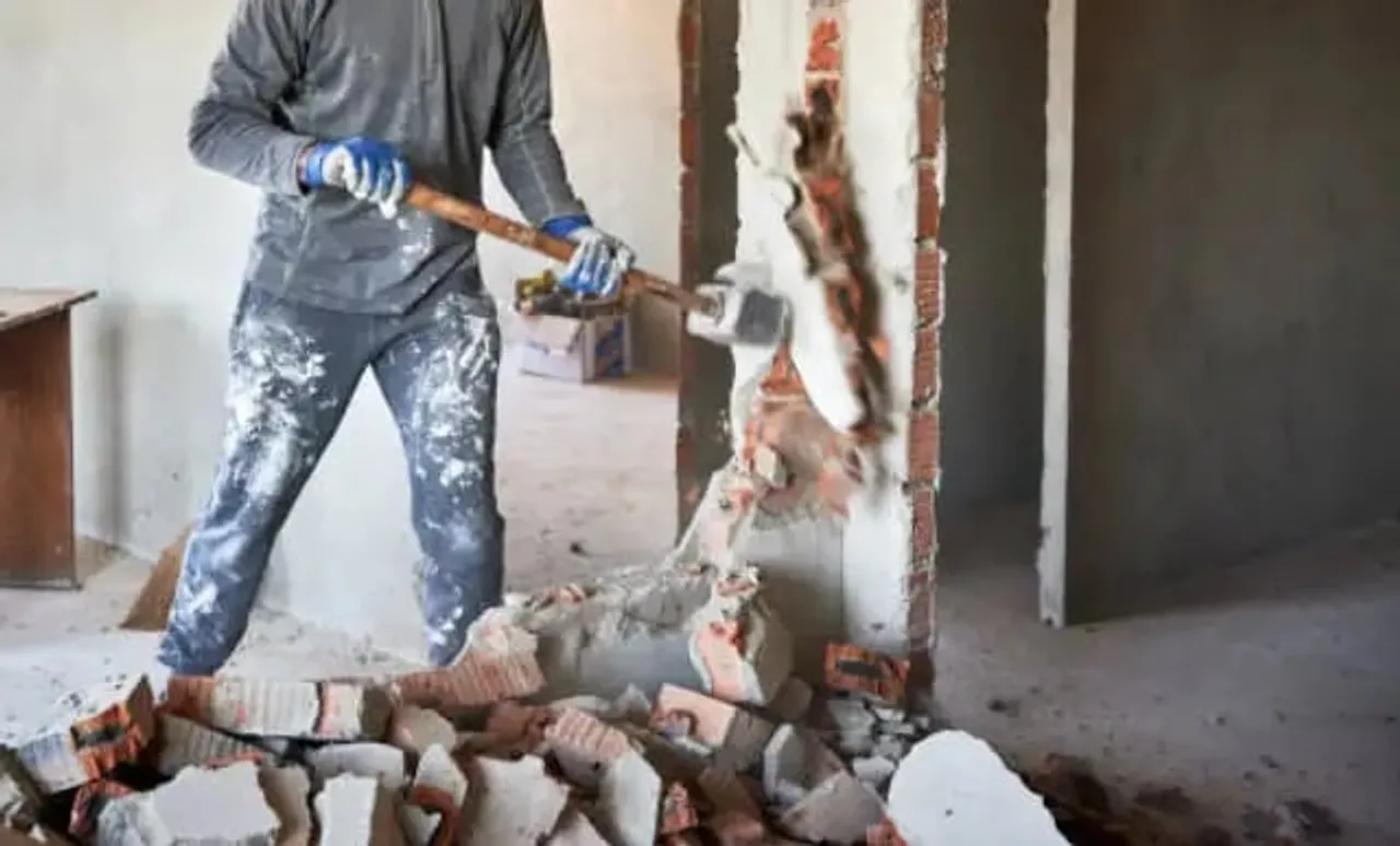 GMC Demolishes Illegal Construction Inside Hatigaon Apartment Complex